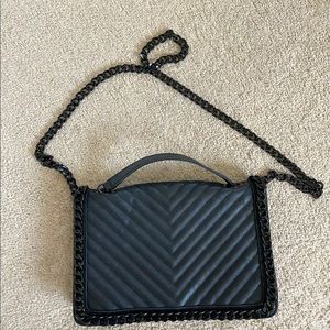 Black bag with chain